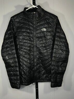 The North Face Womens Black Thermoball Lightweight Quilted Down Jacket Size MD